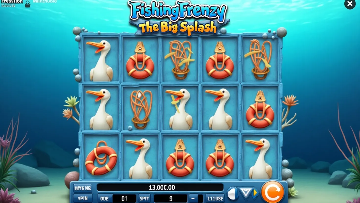 fishin frenzy admiral